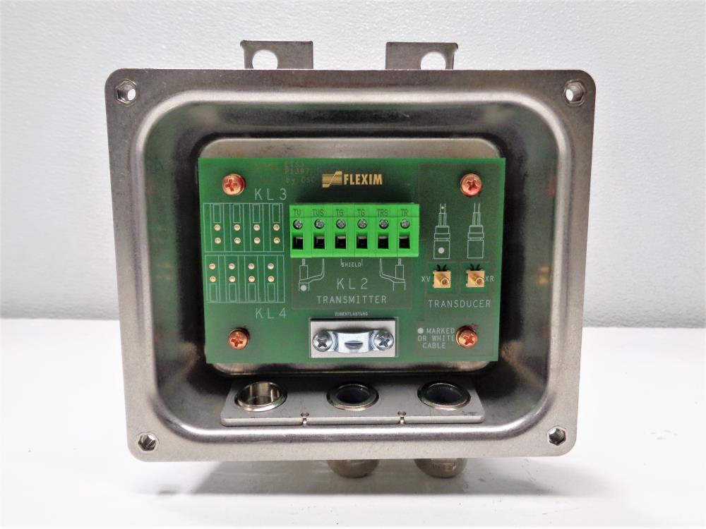 Flexim Juction Box SS 316L 1.4404 with KL2 Transmitter JB03